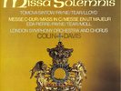 3LP Box BEETHOVEN Missa Solemnis Mass in C TOMOWA-SINTOW PAYNE TEAR LLOYD DAVIS