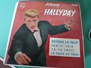 JOHNNY HALLYDAY Retiens la nuit Philips 432 739 BE Spain 1962 EP 45RPM Vert Geen