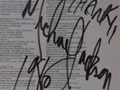 SIGNED BY MICHAEL JACKSON,THE JACKSONS - TRIUMPH LP 1980 PROMO EPIC EX