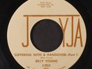 BILLY YOUNG: Suffering With A Hangover / Part Ii 45 rare Funk