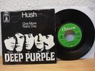 DEEP PURPLE - HUSH / ONE MORE RAINY DAY mint 1968 ODEON rare 7'' SINGLE