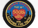 Northern Soul Wigan Casino Original 500th allnighter  Patch