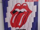 The Rolling Stones LITHOGRAPHY POSTER Paris U Arena 22 oct 2017 No Filter VIP