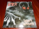 Slayer ?– Satan's Servants Vinyl, LP, Unofficial Release, Red Marbled