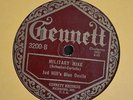 PRE WAR JAZZ 78 Jud Hill’s Blue Devils Gennett 3200 TNT and Military Mike
