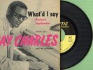 RAY CHARLES / What'd I Say, Blackjack / ATLANTIC 212013 Press France 1961 EP VG+