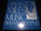 EX+ JOHN MILES MUSIC (Extended)/SLOW DOWN UK 1982 12 INCH SINGLE MILEX 1 LISTEN