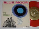 Mega rare The Marcels EP Blue Moon Red Wax Colpix CEP-807 Sweden Exc/Exc