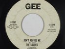 Northern Soul 45 - Squires - Don't Accuse Me - Gee - mp3