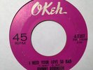 JOHNNY ROBINSON - gone but not forgotten - OKEH - RARE NORTHERN KILER