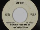Northern Soul 45 - Lovations - Heaven Told Me So - Cap City - mp3
