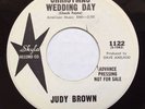 JUDY BROWN 45 Dear Santa / Christmas Wedding Day Teen Doo-Wop 7