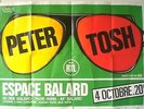 PETER TOSH– AFFICHE ORIGINALE – MAMA AFRICA TOUR – ESPACE BALARD - 1983