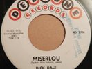 Original Dick Dale, Miserlou 45 rpm record, classic guitar surf instro