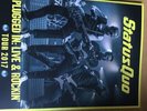 Status Quo Plugged In Live And Rockin 2017 Tour Programme