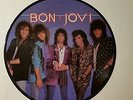 BON JOVI SLIPPERY WHEN WET LIMITED EDITION PICTURE DISC  RECORD VINYL LP
