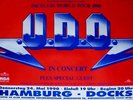U.D.O. - ACCEPT - 1990 - Konzertplakat - Faceless World - Tourposter - Hamburg