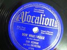 E DON REDMAN: Lazybones / Doin' What I Please on VOCALION 4791