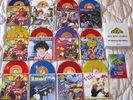 12 dischi SUPEROBOTS ROCKING HORSE SIGLE TV SAMPEI FORZA SUGAR CANDY DALTANIOUS