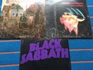 3 Green Label Black Sabbath LP Master Of Reality Paranoid S/T Original Pressings