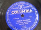BOHEMIAN POLKA Columbia 78 RPM Lustiger Musikant Hoyer Trio 151-F V/V+