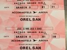 3 places ORELSAN concert 15/03/18 Paris Bercy