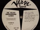 VG/EX- Velvet Underground & Nico WLP Promo +DJ Sticker Mono Andy Warhol Psych LP
