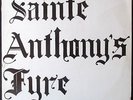 SAINTE ANTHONY'S FYRE Same later press great HARD PSYCH obscure progrock