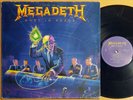 MEGADETH - Rust in Peace (Korea Vinyl) 1991 First, w/Insert, VG+