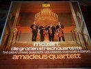 AMADEUS QUARTETT : MOZART DIE GROSSEN STREICHQUARTETTE 5LP BOX DGG 2720055