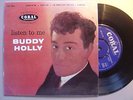BUDDY HOLLY listen to me + 3 RARE UK EP CORAL 1958 without glasses R & R