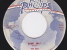 Rockabilly 45 on PHILLIPS INTERNATIONAL - KEN COOK - Crazy Baby / I Was A Fool