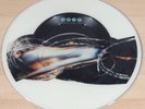 ASAP Down The Wire UK 1990 Pic Disc Error with White Background Iron Maiden