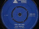 JACKIE ROBINSON - OVER AND OVER - Rare UK Amalgamated 45