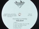 Holiday - Everyday Is A Holiday LP - Pyramid - Unknown Modern Soul VG++ MP3