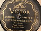 Victor 38531 FRANK STOKES Take Me Back Blues 1928  78 rpm V Memphis