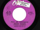 MAJOR HARRIS 45RPM '67 OKEH CALL ME TOMORROW RARE NORTHERN SOUL VG+ VINYL