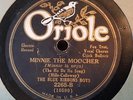 THE BLUE RIBBONS BOYS Minnie The Moocher/Star Dust ORIOLE 2265 E- 78RPM HEAR