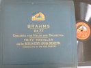 FRITZ KREISLER - BLECH / BRAHMS    / HMV