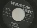 DOOWOP R&B - CONTINENTALS- BROWN WAX -  DEAR LORD   -HEAR -1956 WHIRLIN DISC