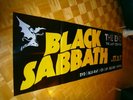 70s Logo 2017 XXXXL GIGA 236cm (93 Inches ) Promo Poster BLACK SABBATH The End