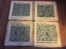 Old and New Testament RSV, Alexander Scourby, ABS Record, Braille 16 2/3 rpm