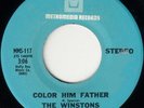 The Winstons Color Him Father / Amen, Brother SANTA MARIA Vinyl Single 7inch