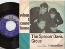 THE SPENCER DAVIS GROUP WHEN I COME HOME NORWAY DANISH 45+PS 1966 MOD FREAKBEAT