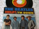 The Beatles-Help /I'm Down-Vinyl 45 w/Picture Sleeve-West Coast Thumb Cut