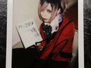 Minpha SIGNED Cheki Pentagon (Visual Kei, Arlequin, Dadaroma, Mejibray, Razor)
