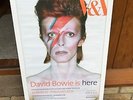 RARE ALADDIN SANE - DAVID BOWIE IS FRAMED GENUINE V & A EXHIBITION POSTER