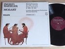 INGRID HAEBLER piano MOZART 1stPress 1960s plum/silver PHILIPS STEREO MINT