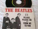 The Beatles-Please Please Me/From Me To You-Vinyl 45 w/Picture Sleeve