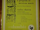 Carlos Chávez ANDY WARHOL 1st Cover Design SILKSCREEN Columbia LP 1949